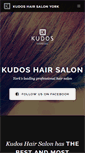 Mobile Screenshot of kudoshairsalon.com